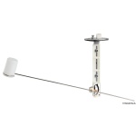 Galleggiante a leva inox 240/33 ohm