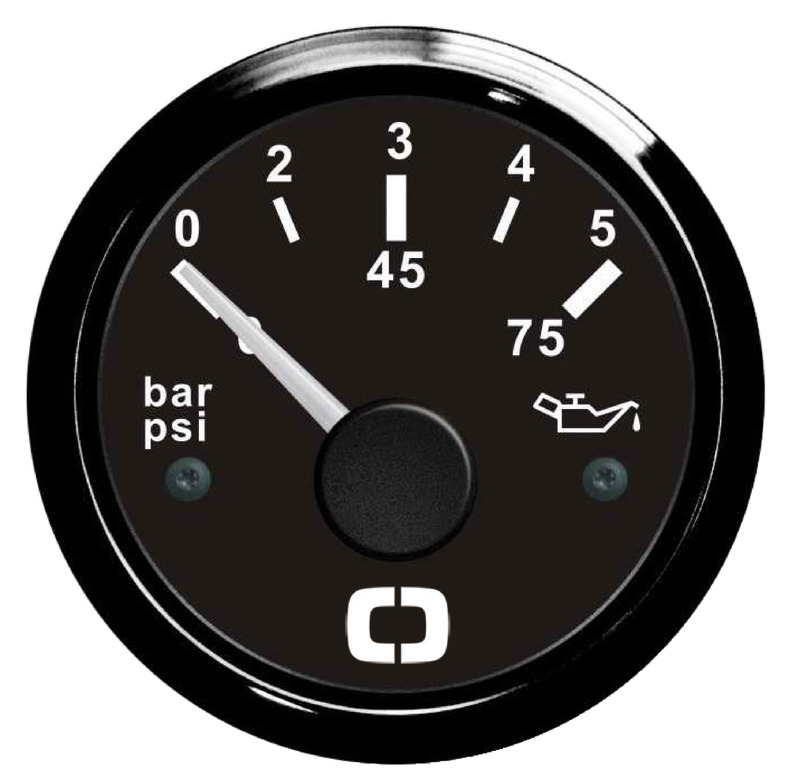 27.320.10.jpg Indicatore pressione olio 0/5 bar nero/nera - immagine 1
