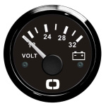 Voltmetro 18/32 V nero/nera