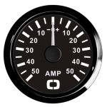 Amperometro con shunt 50 A nero/nera