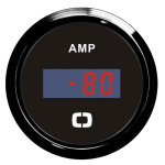 Amperometro digitale con shunt nero/nera
