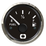 Indicatore carburante 10/180 ohm nero/lucida