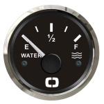 Indicatore acqua 10-180/240-33 ohm nero/lucida