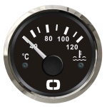 Indicatore temperaura acqua 40/120° nero/lucida