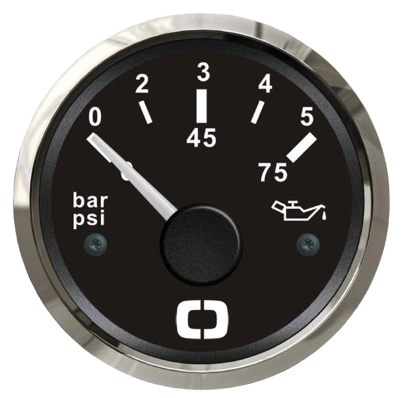 27.321.10.jpg Indicatore pressione olio 0/5 bar nero/lucida - immagine 1