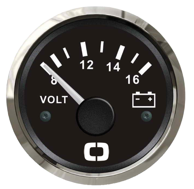 27.321.14.jpg Voltmetro 8/16 V nero/lucida - immagine 1