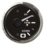 Indicatore trim 0-190 ohm nero/lucida