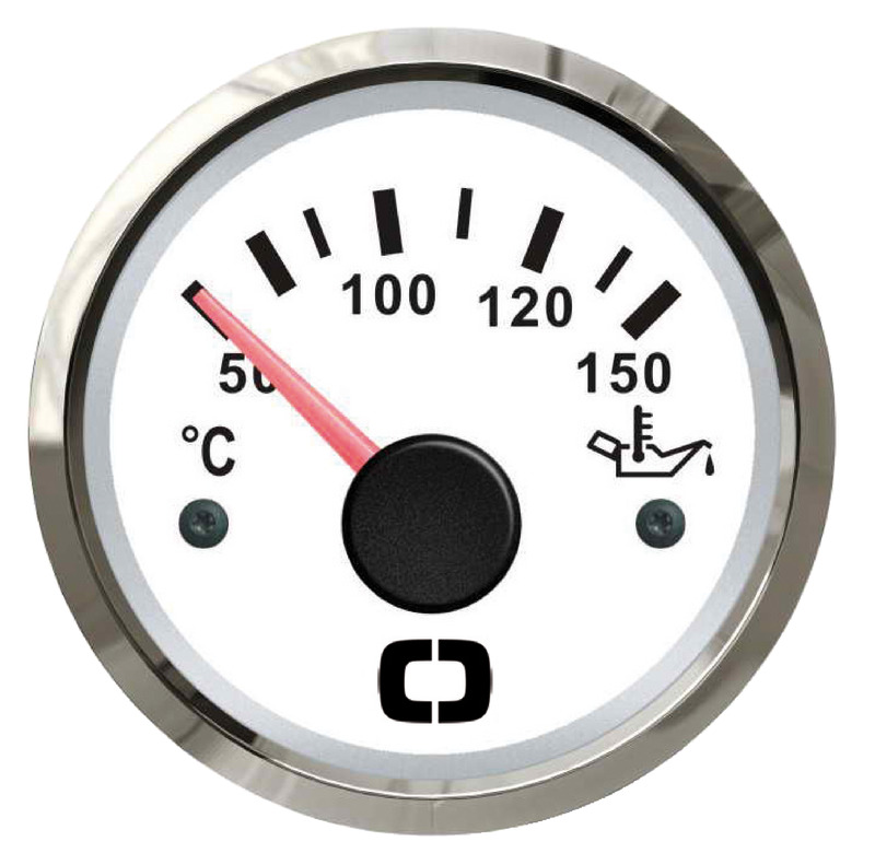 27.322.09.jpg Indicatore temperatura olio 50/150° bianco/lucida - immagine 1