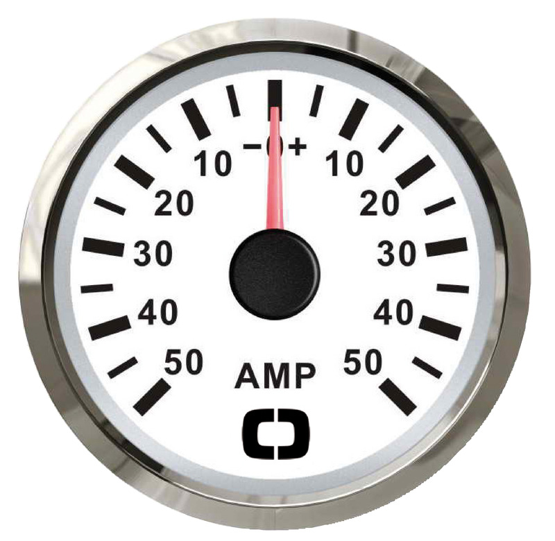 27.322.23.jpg Amperometro con shunt 50 A bianco/lucida - immagine 1