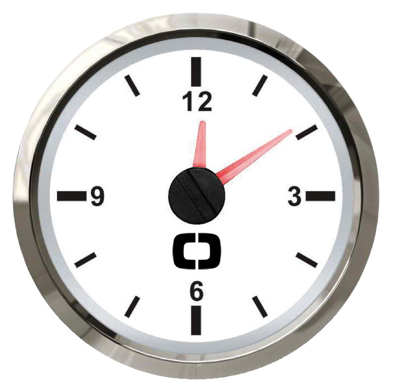 27.322.27.jpg Orologio al quarzo bianco/lucida - immagine 1