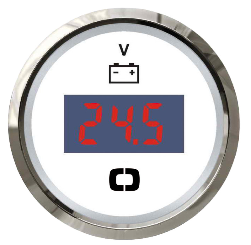 27.322.40.jpg Voltmetro digitale 8/32 V bianco/lucida - immagine 1