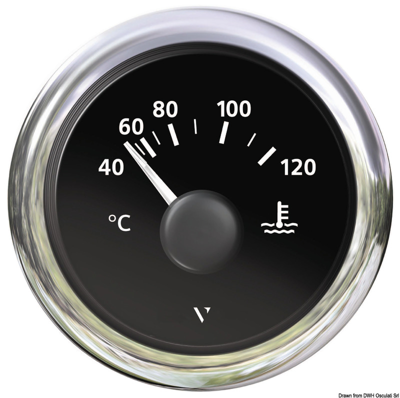 27.588.01.jpg Termometro acqua nero - immagine 1
