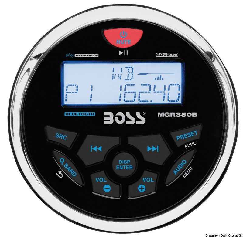 29.530.05.jpg Radio da cruscotto Boss MGR350B - immagine 1