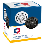 Coppia di casse a doppio cono 4'' 2x30 W bianche - immagine 4