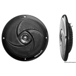 Coppia di casse stereo ultra piatte doppio cono nere 5,25"