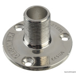 Base tonda inox Glomex 98 mm