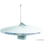 Antenna TV Glomex DVB-72 Mizar AGC nera - immagine 3