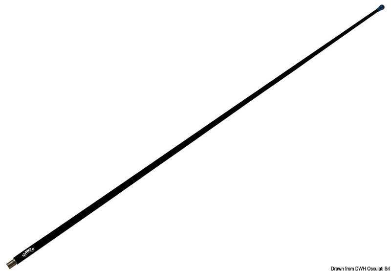 29.990.04.jpg Antenna VHF GLOMEX Glomeasy Line nera - immagine 1