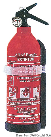 4.2.7 Estintore Germania 1 Kg 5A 34B C - immagine 1