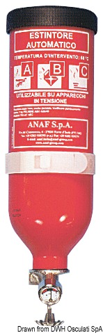 4.2.7 Estintore automatico 1 Kg a pioggia - immagine 1