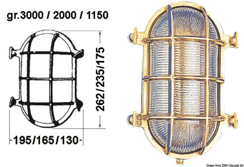 32.203.40-50-60.jpg Lampada tartaruga ovale 130 x 175 mm - immagine 1