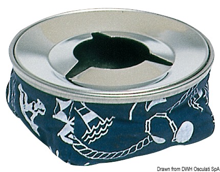 4.0.2 Posacenere acciaio inox blu - immagine 1