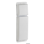 Parabordo PVC piatto 610 mm bianco