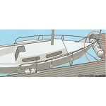Protezione PVC bianco da pontile - immagine 3