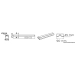 Protezione per pontile 760 mm blu - immagine 3