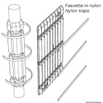 Protezione per pontile 800 mm blu - immagine 2