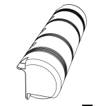 Protezione per pontile BIG FENDER blu - immagine 3