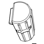 Protezione verticale per pontile in PVC bianca - immagine 2