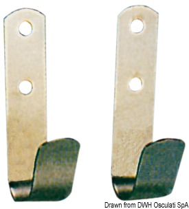 4.0.2 Coppia ganci sostegno inox 22-32 mm - immagine 1