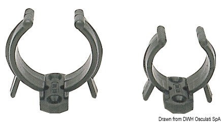 4.0.2 Clip bianca in nylon 17/23 mm - immagine 1