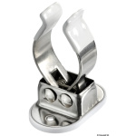 Clip inox per tubi 30/35 mm