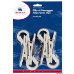 Clip fissaggio scatto 22/28 mm - immagine 3