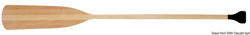 34.447.02-00.jpg Pagaia legno laminato 140 cm - immagine 1