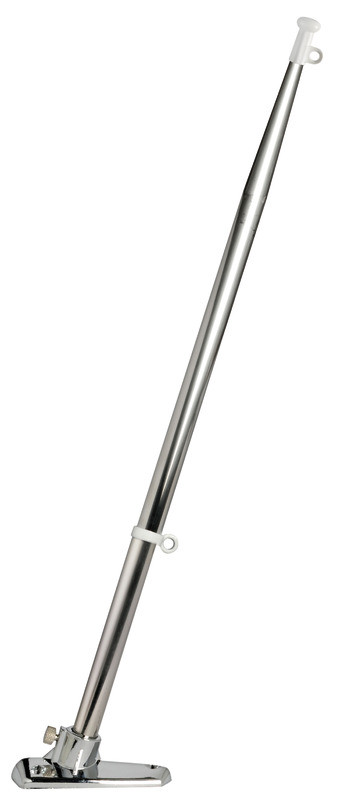35.390.00_New2018.jpg Asta portabandiera inox 14 x 400 mm con base ABS - immagine 1