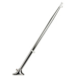 Asta portabandiera inox 25 x 1200 mm - immagine 2