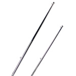 Asta bandiera inox con pallina 900 mm