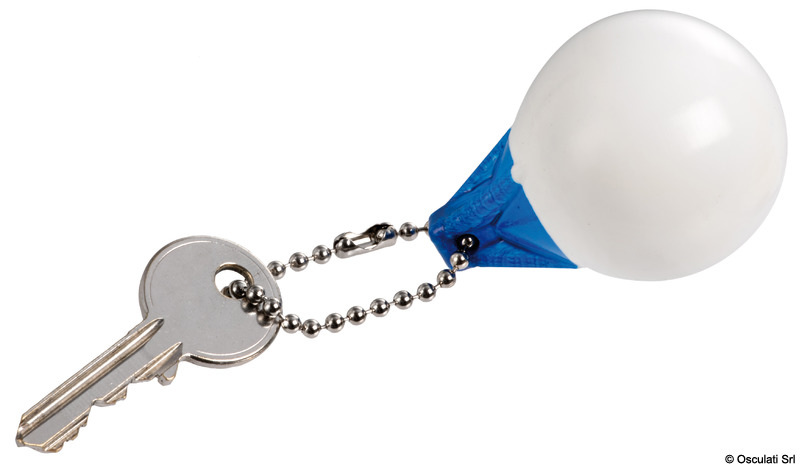 35.511.03_New2019.jpg Portachiavi parabordo tondo blu/bianco - immagine 1