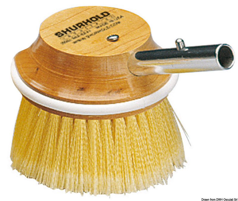 36.050.00.jpg Spazzolone tondo 5" fibre gialle - immagine 1