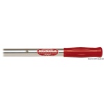 Manico telescopico in lega leggera 109/183 cm