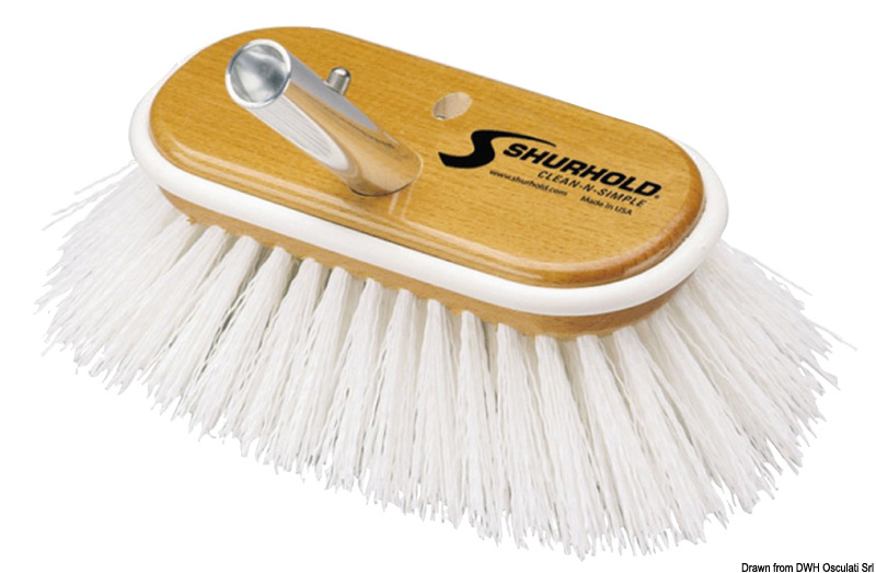 36.950.00-1.jpg Spazzolone 6" fibre dure bianche - immagine 1