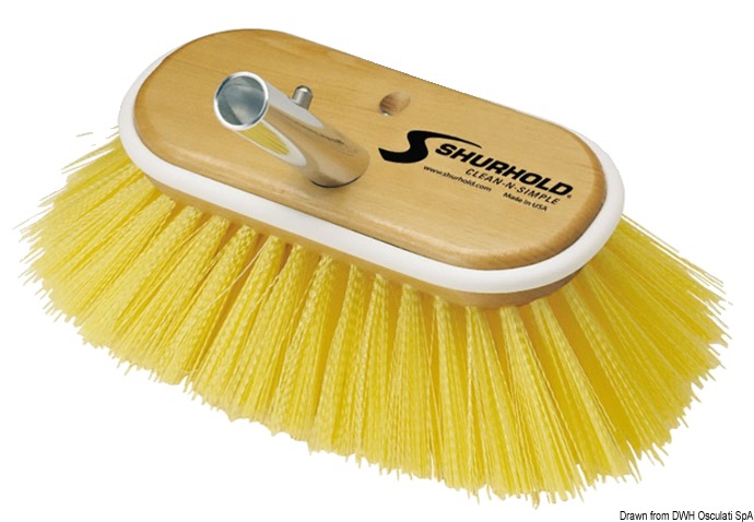 36.955.00.jpg Spazzolone 6" fibra medie gialle - immagine 1