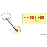 Spinotto autobloccante inox 6x38 mm