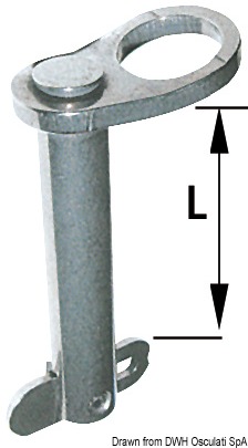 4.2.7 Spinotto inox 50 mm Ø 6 mm B - immagine 1
