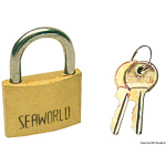 Lucchetto bronzo/inox mm 30