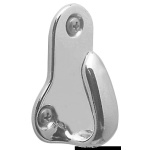 Gancetto ottone cromato 45x33 mm