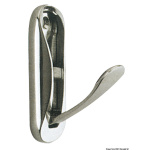 Appendiabiti ottone lucido 75x25 mm